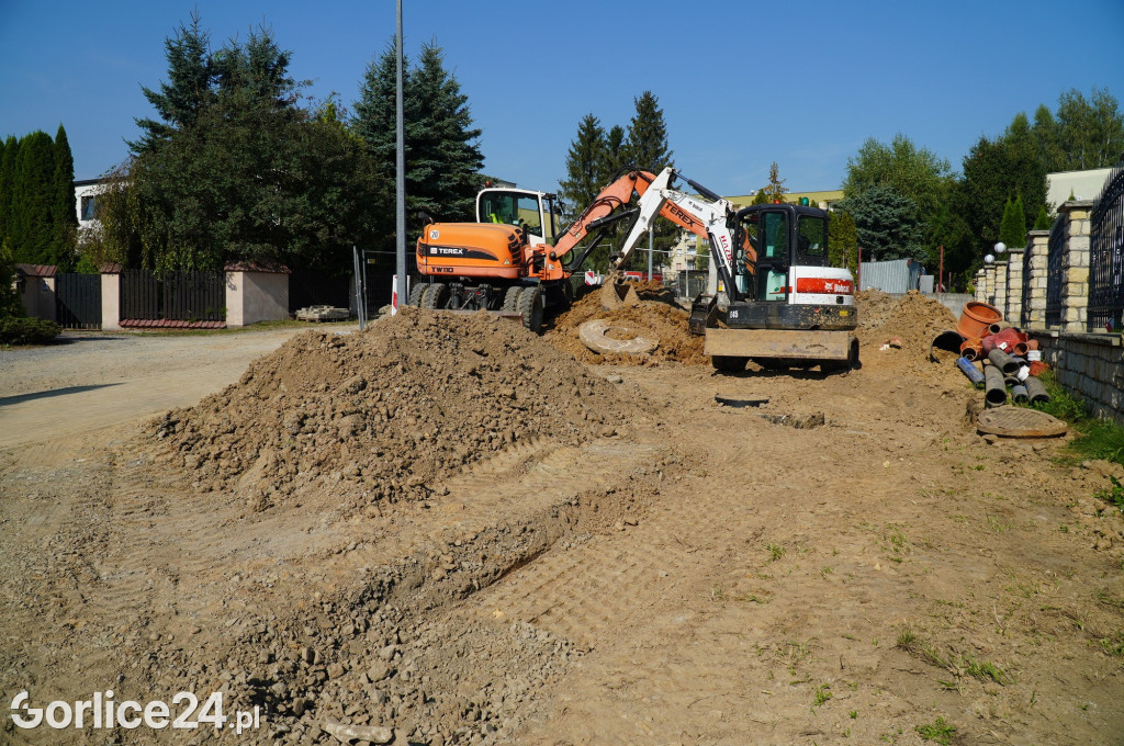 Remont ulicy Słonecznej 03.09.