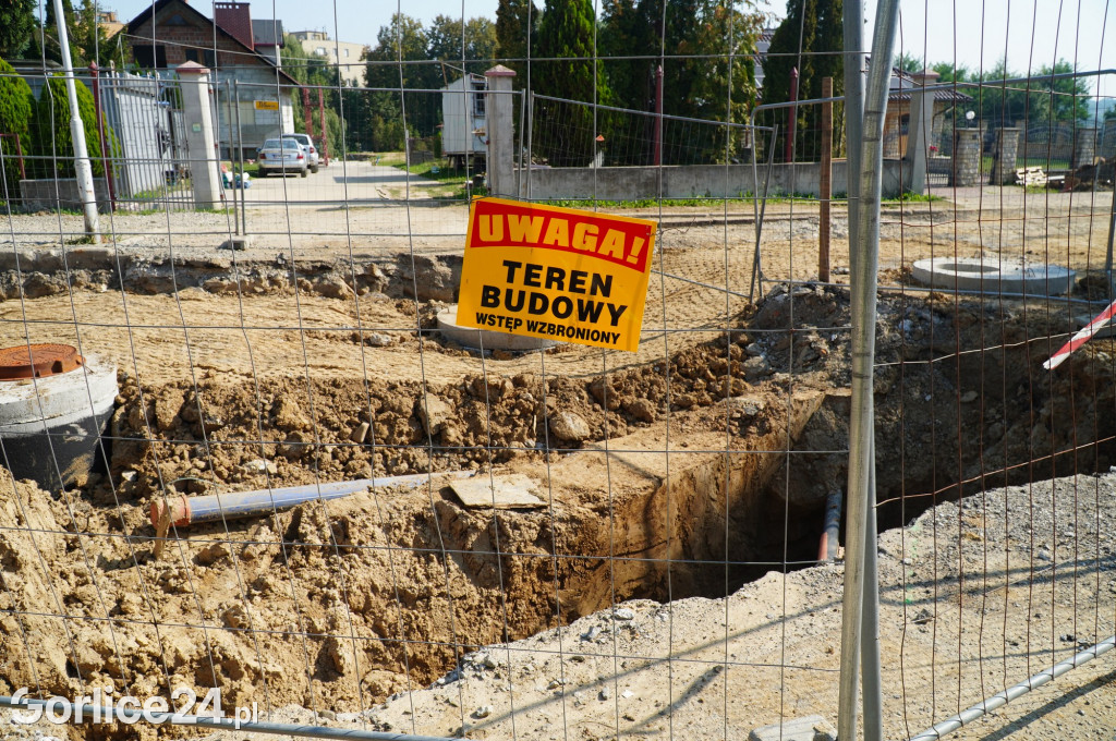 Remont ulicy Słonecznej 03.09.