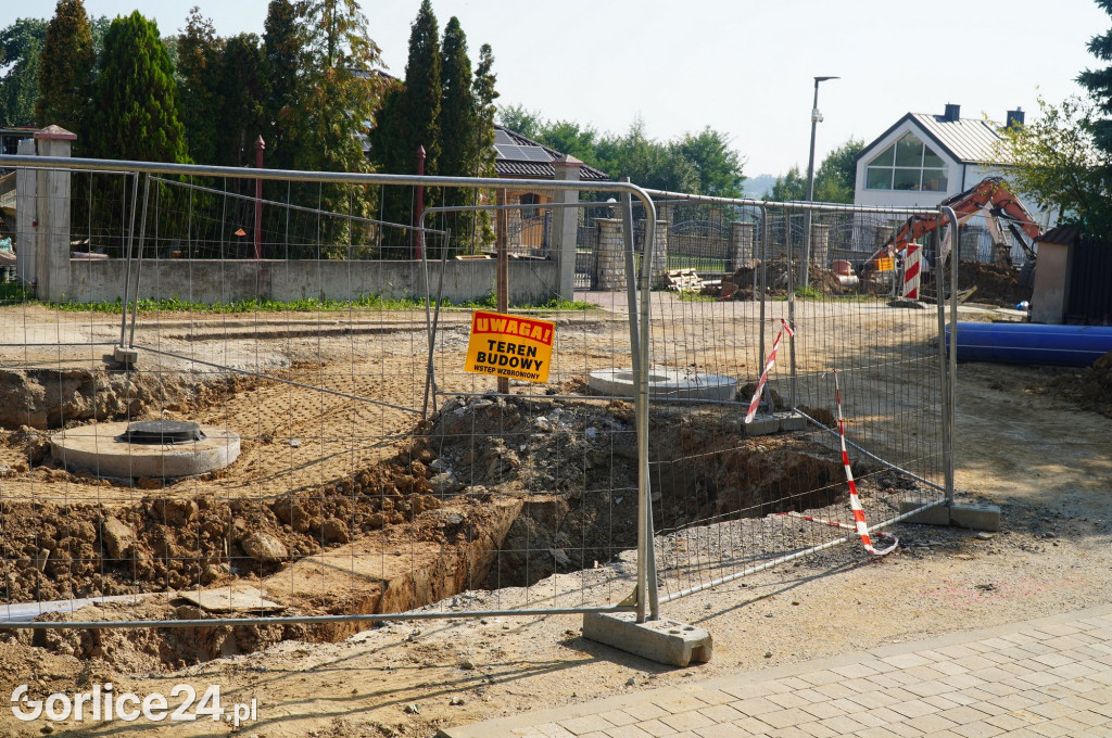 Remont ulicy Słonecznej 03.09.