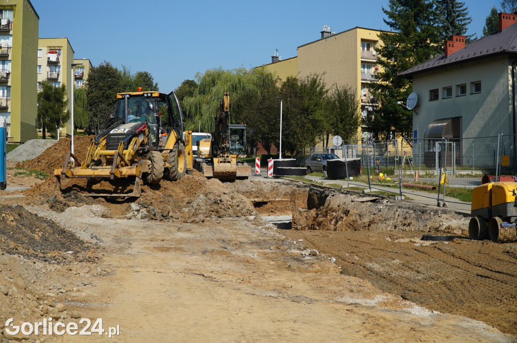 Remont ulicy Słonecznej 03.09.
