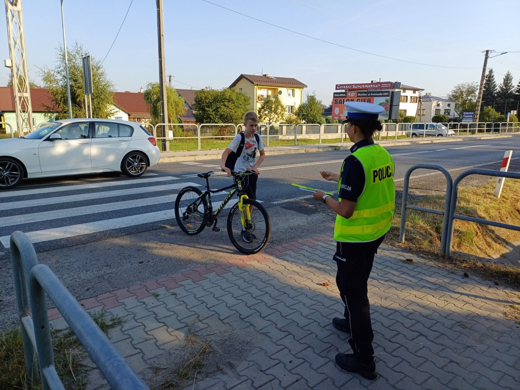 Bezpieczna droga do szkoły w powiecie gorlickim