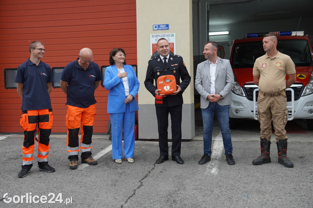 Defibrylatory AED na remizach (13.09.)