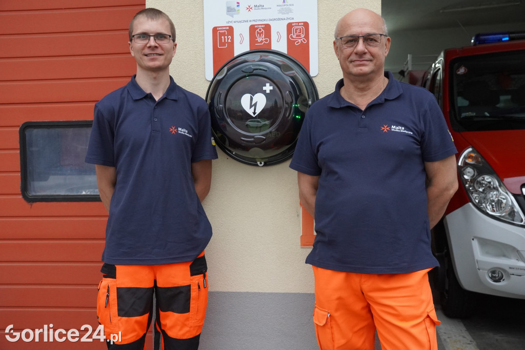 Defibrylatory AED na remizach (13.09.)