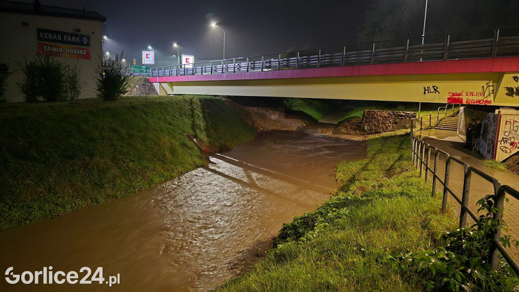 Skutki opadów deszczu w sobotni wieczór (14.09.)