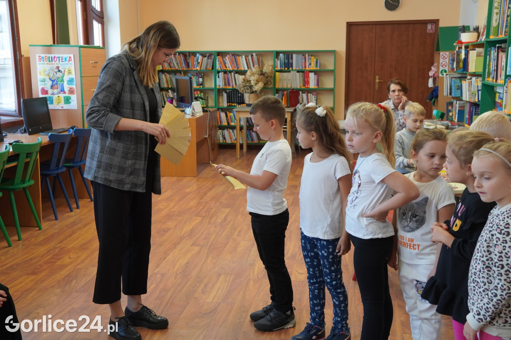 Pasowanie na czytelnika w Bibliotece 17.09