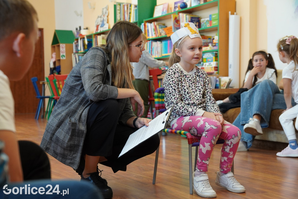 Pasowanie na czytelnika w Bibliotece 17.09