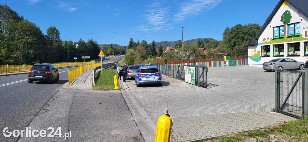 Kolizja osobówki z radiowozem (20.09.)