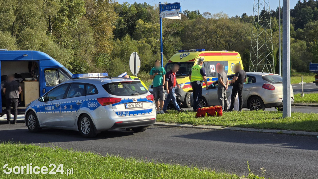 Zderzenie 3 samochodów na ul. Parkowej