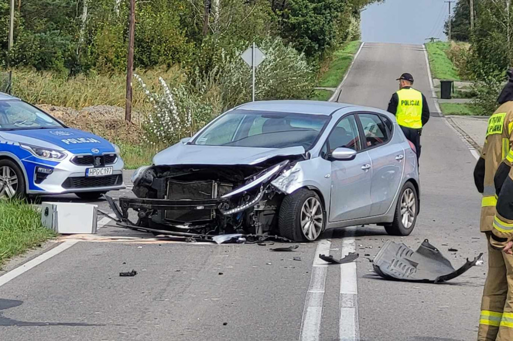 Wypadek w Dominikowicach (26.09)