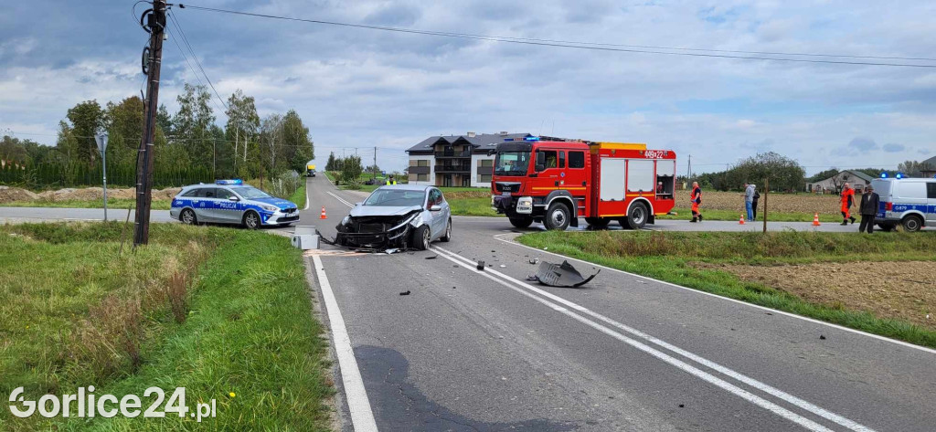 Wypadek w Dominikowicach (26.09)