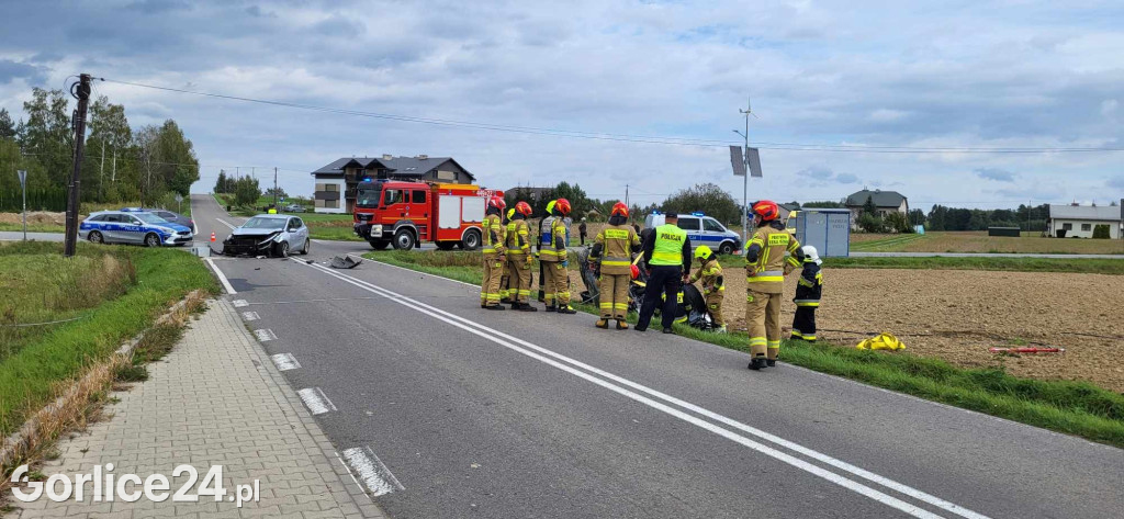 Wypadek w Dominikowicach (26.09)