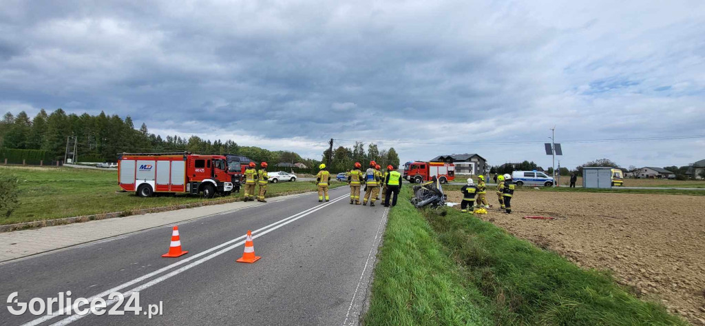 Wypadek w Dominikowicach (26.09)