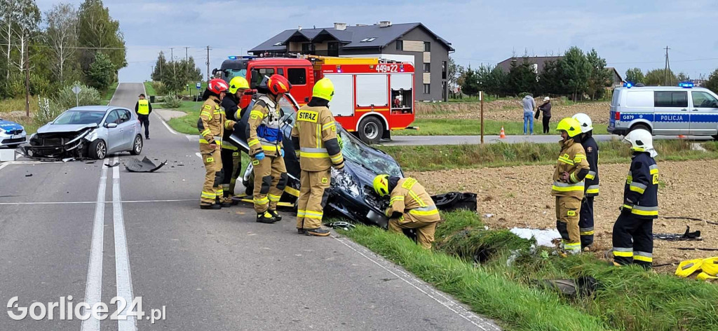 Wypadek w Dominikowicach (26.09)