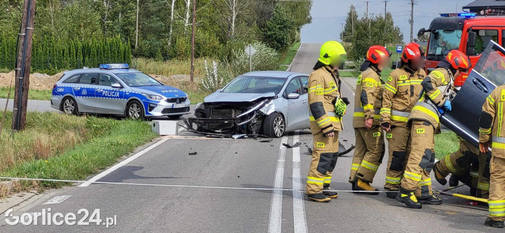 Wypadek w Dominikowicach (26.09)