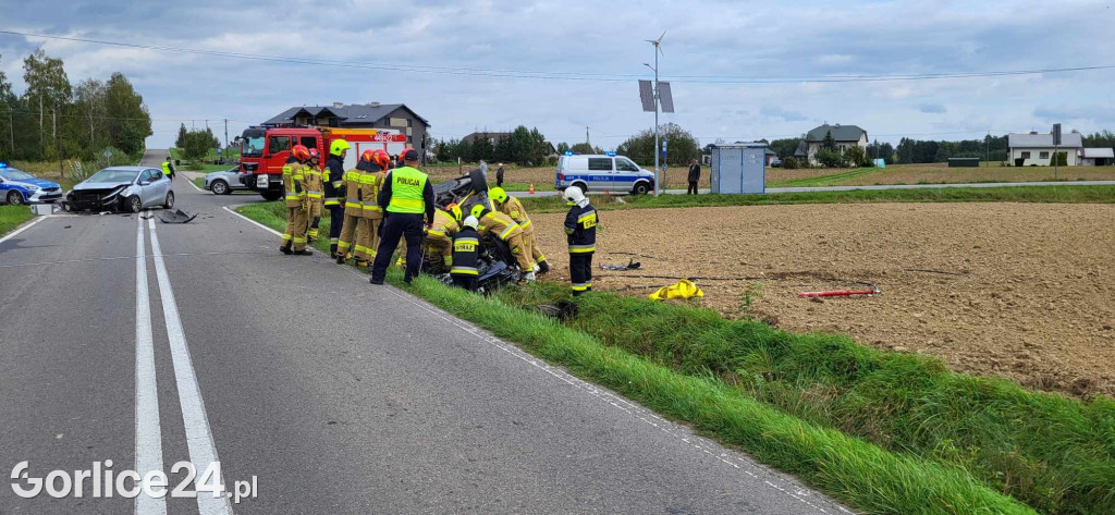 Wypadek w Dominikowicach (26.09)