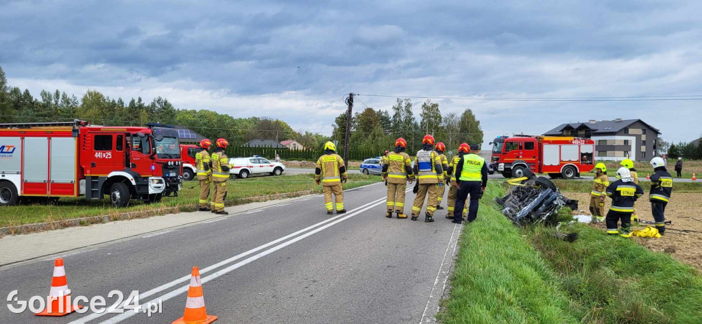 Wypadek w Dominikowicach (26.09)
