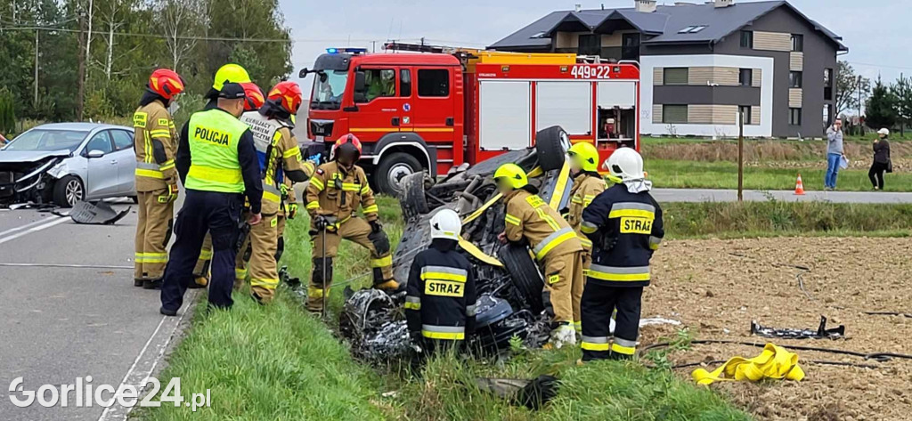 Wypadek w Dominikowicach (26.09)