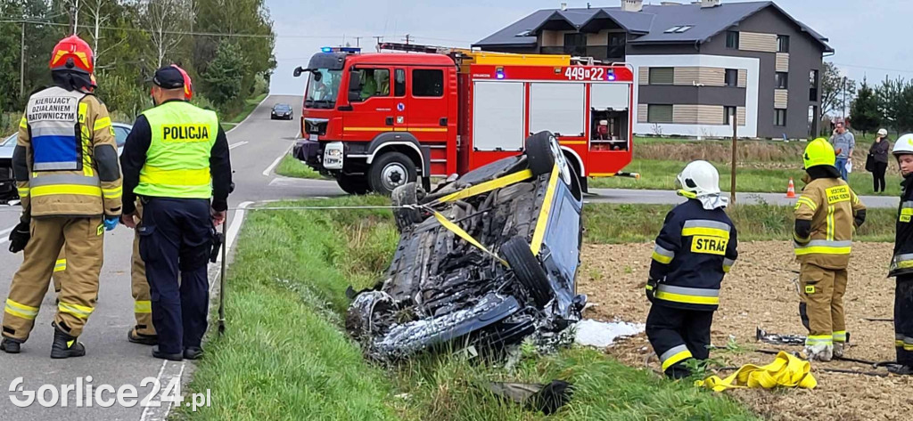 Wypadek w Dominikowicach (26.09)