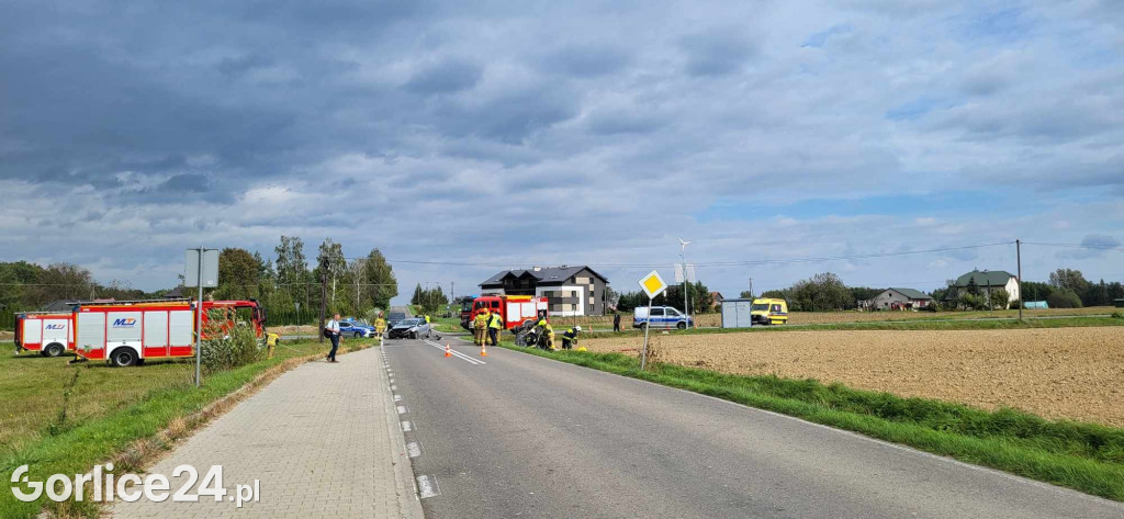 Wypadek w Dominikowicach (26.09)