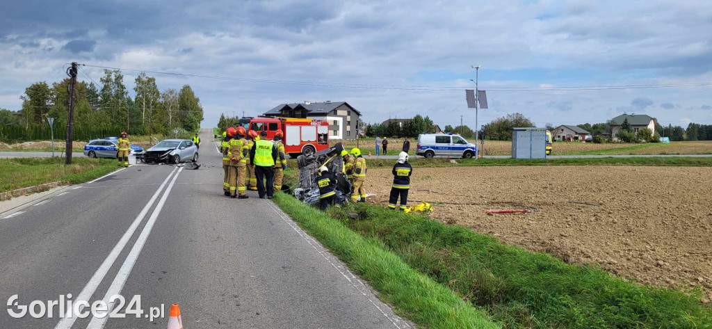 Wypadek w Dominikowicach (26.09)