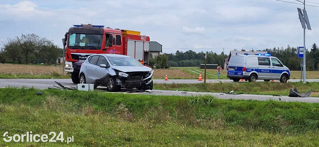 Wypadek w Dominikowicach (26.09)