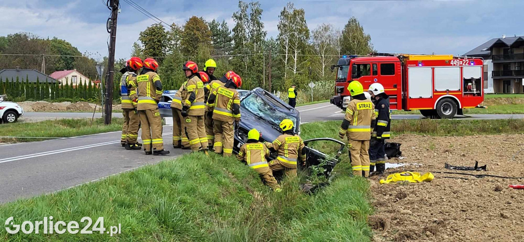 Wypadek w Dominikowicach (26.09)