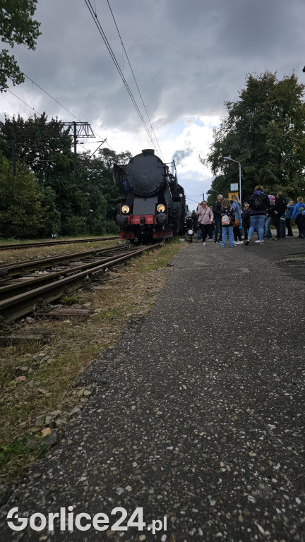 Pociąg retro w Gorlicach (29.09.)