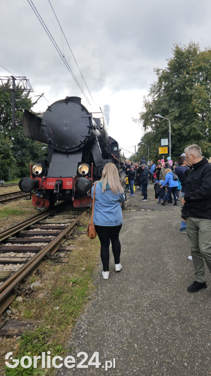 Pociąg retro w Gorlicach (29.09.)