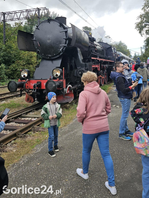 Pociąg retro w Gorlicach (29.09.)