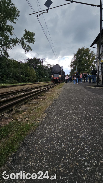 Pociąg retro w Gorlicach (29.09.)