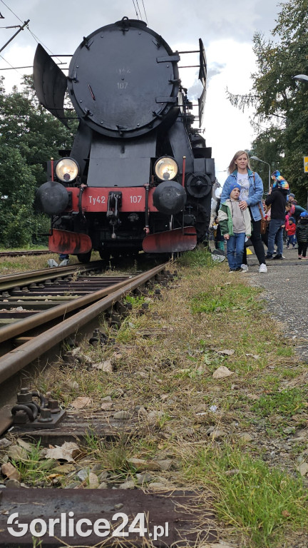 Pociąg retro w Gorlicach (29.09.)