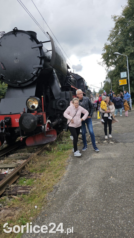 Pociąg retro w Gorlicach (29.09.)