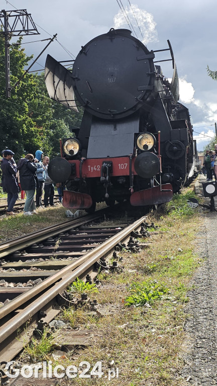 Pociąg retro w Gorlicach (29.09.)