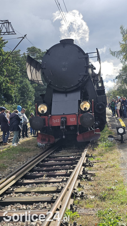 Pociąg retro w Gorlicach (29.09.)