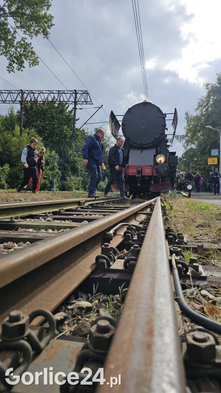 Pociąg retro w Gorlicach (29.09.)