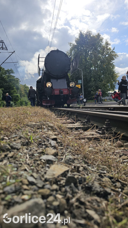 Pociąg retro w Gorlicach (29.09.)