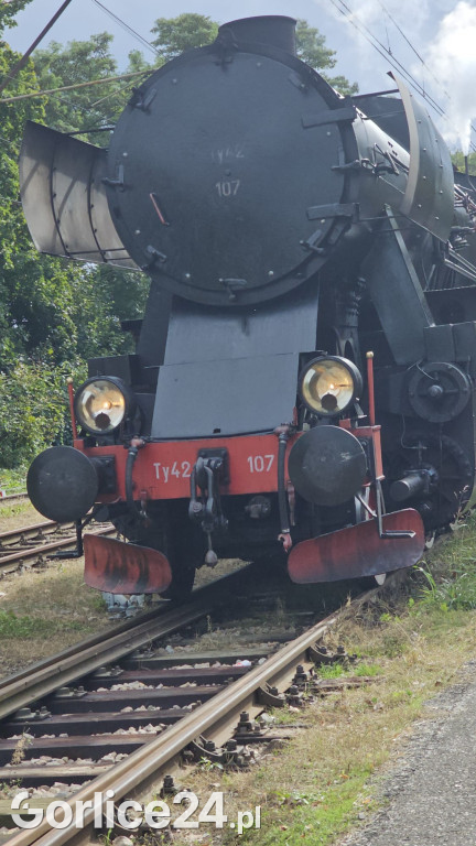 Pociąg retro w Gorlicach (29.09.)