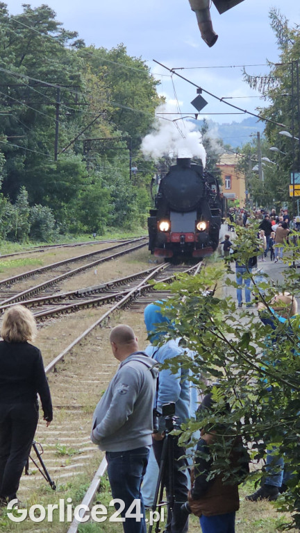 Pociąg retro w Gorlicach (29.09.)