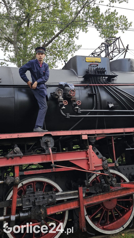Pociąg retro w Gorlicach (29.09.)