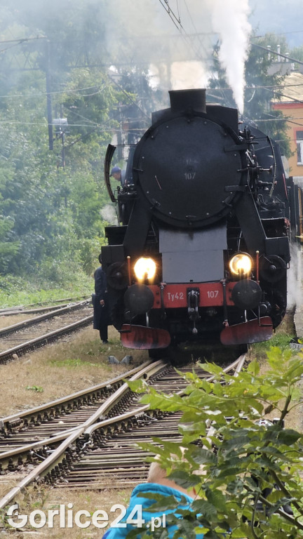 Pociąg retro w Gorlicach (29.09.)