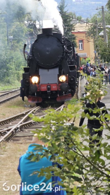 Pociąg retro w Gorlicach (29.09.)