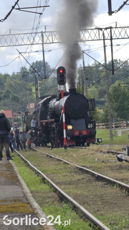 Pociąg retro w Gorlicach (29.09.)