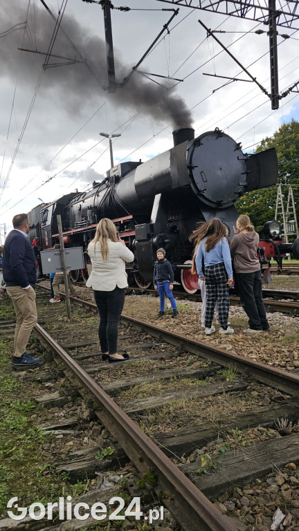 Pociąg retro w Gorlicach (29.09.)