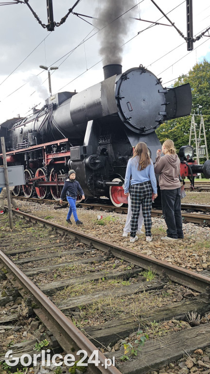 Pociąg retro w Gorlicach (29.09.)