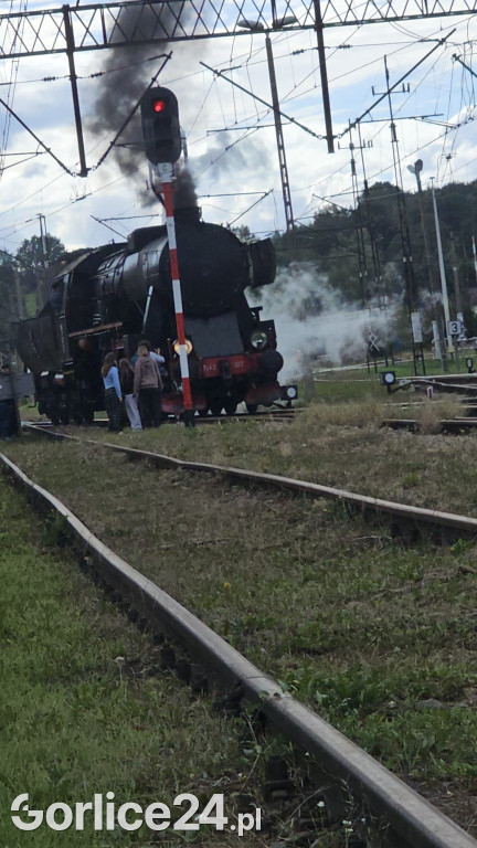 Pociąg retro w Gorlicach (29.09.)