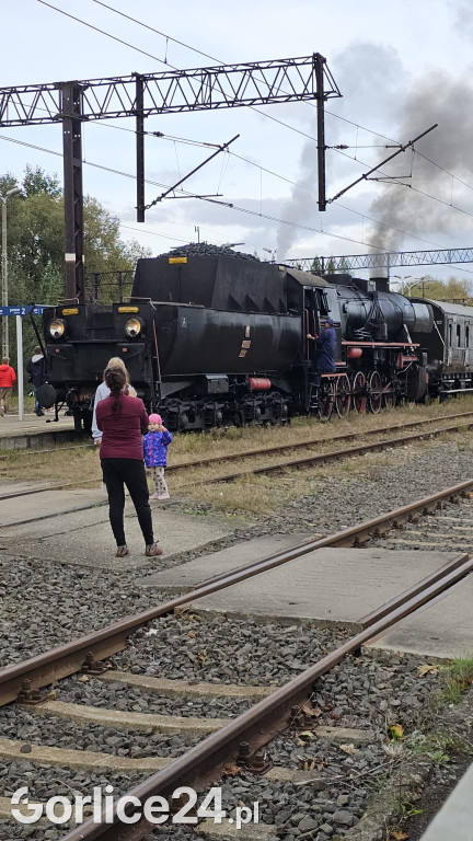 Pociąg retro w Gorlicach (29.09.)