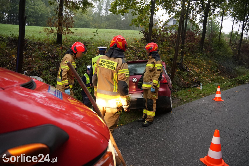 Wypadek w Ropie (05.10.)
