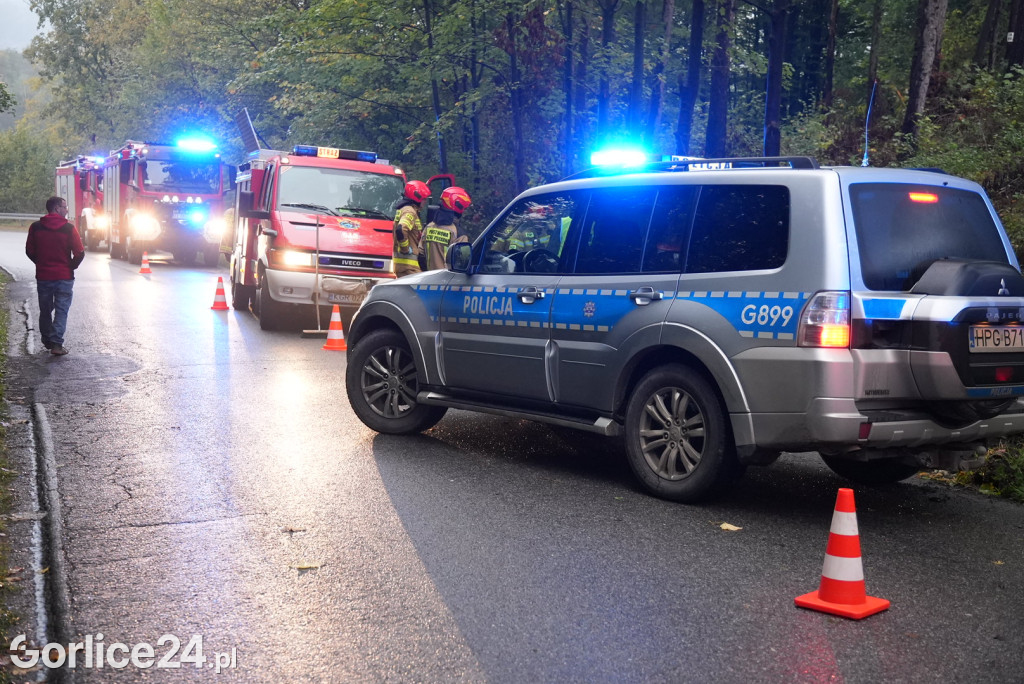 Wypadek w Ropie (05.10.)