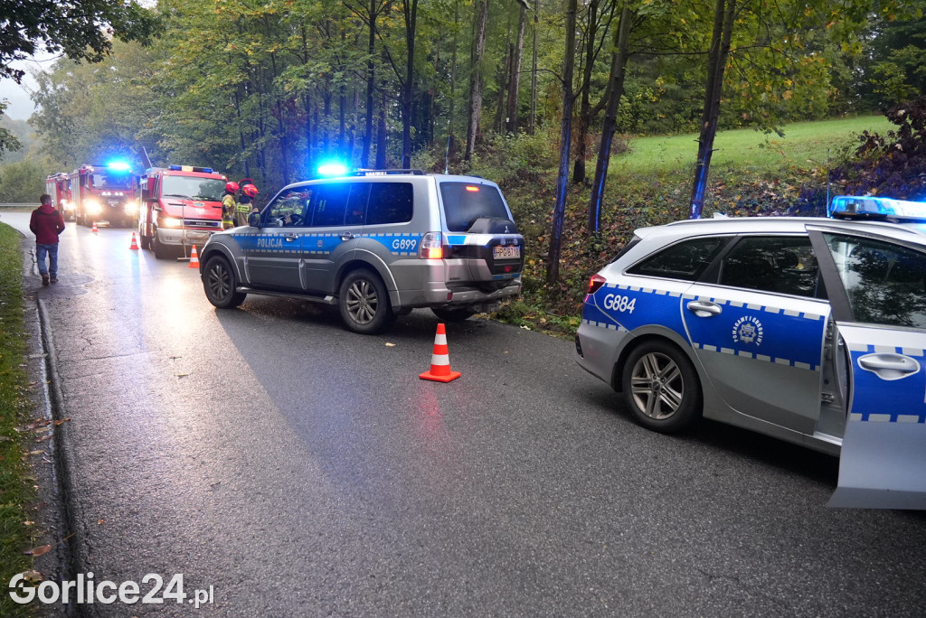 Wypadek w Ropie (05.10.)