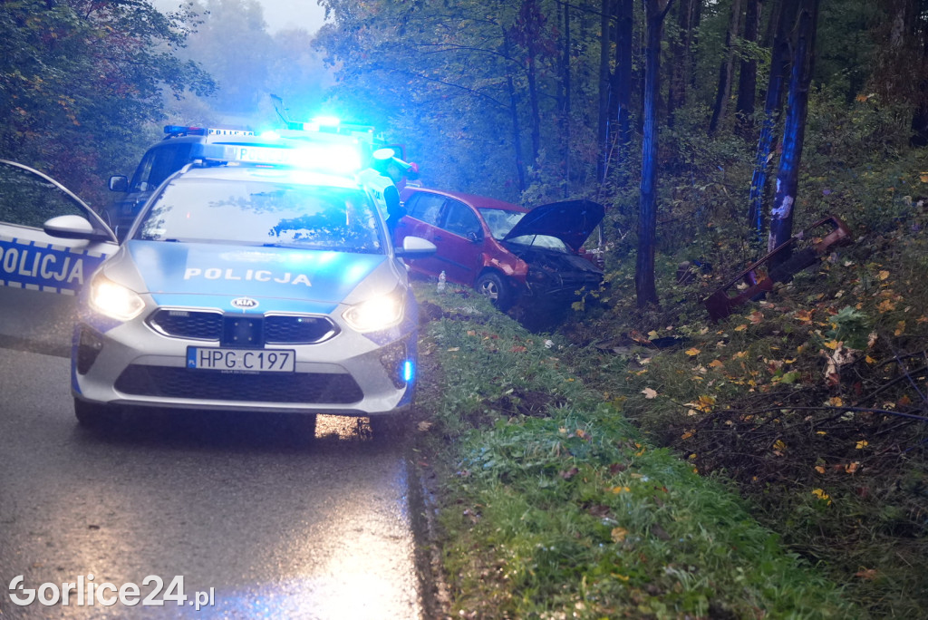 Wypadek w Ropie (05.10.)